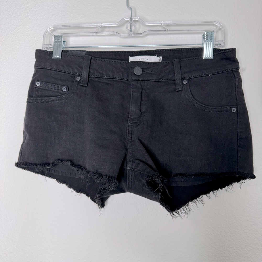 Talula Black Cutoff Shorts